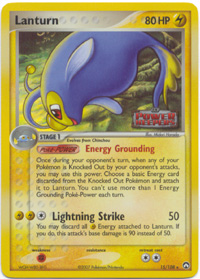 Lanturn - 15/108 - Rare - Reverse Holo